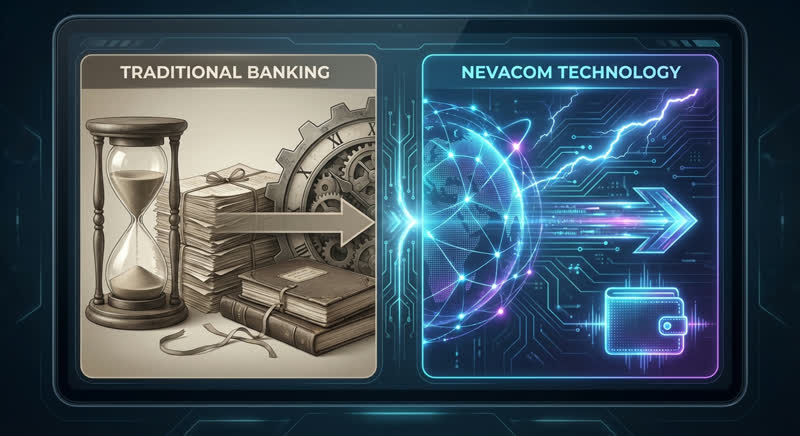 Nevacom vs. Banca Tradicional: ¿Por qué somos más rápidos?